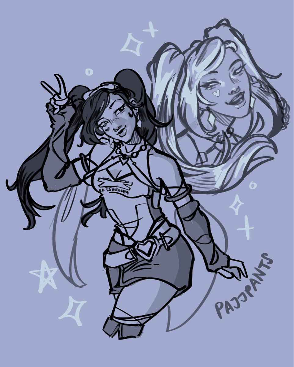 pajjpants's tweet photo. So excited for LSF Anran I cannot contain myself #overwatch #anran #lesserafim https://t.co/Q5jRDoIJm8