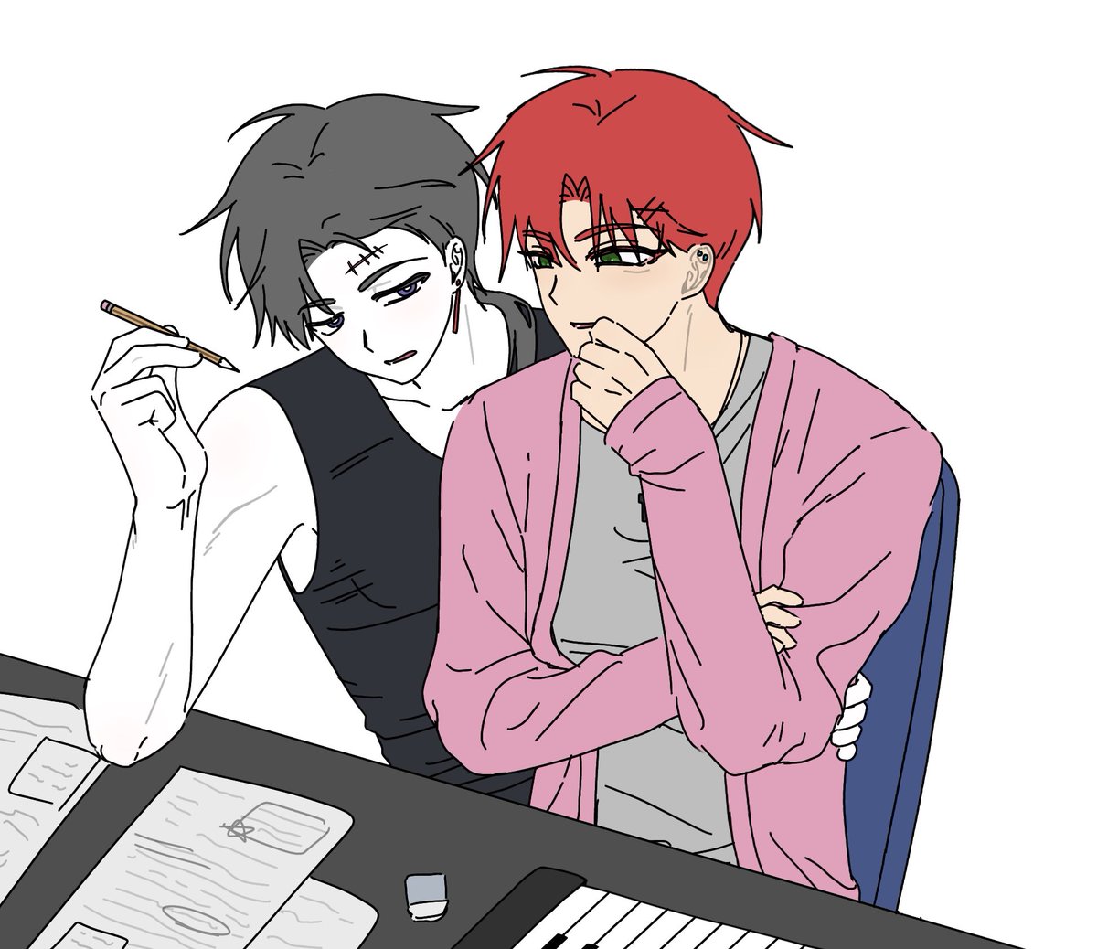 jjajn6's tweet photo. #미드우트 
청도크리
래퍼여친 3차창작 https://t.co/UCqt3W0vMw