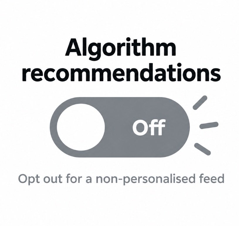 Pirat_Nation's tweet photo. Australia is considering new rules that would give social media users an opt-out option for personalised algorithms.

The proposal would allow people to turn off the algorithms that decide which posts and videos are recommended to them. 

Instead, users would get a more chronological feed from the accounts you follow
