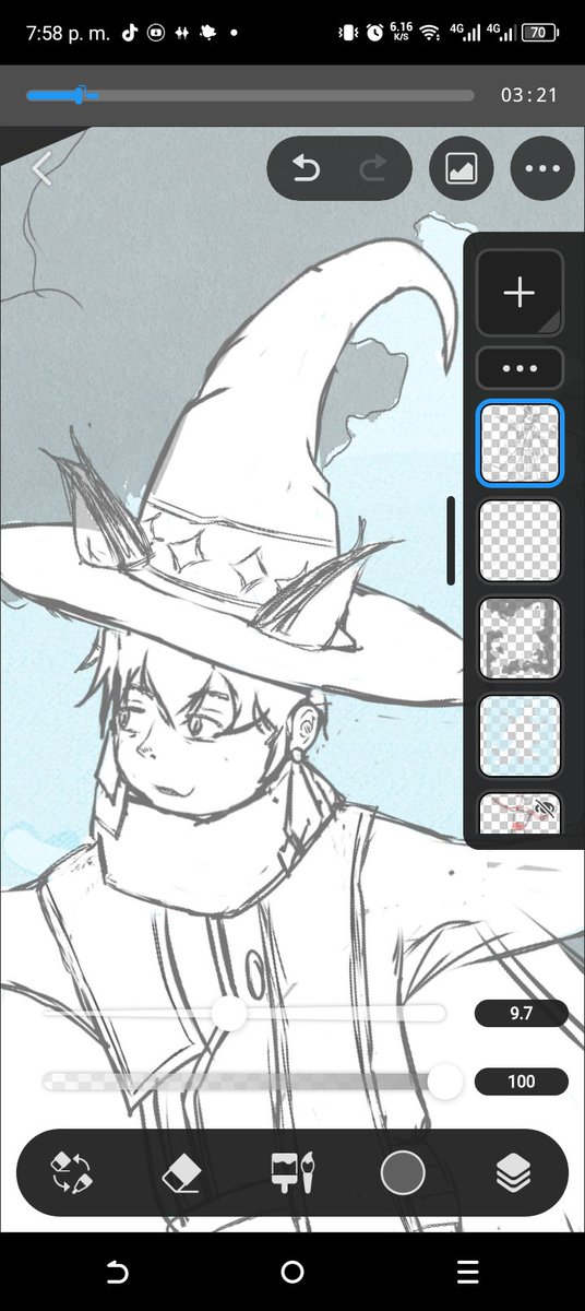 neifran96819's tweet photo. Un dibujo de chill ✍️🤔 
#Skyイラスト #SKY #ilustracion https://t.co/f8ePpINkKR