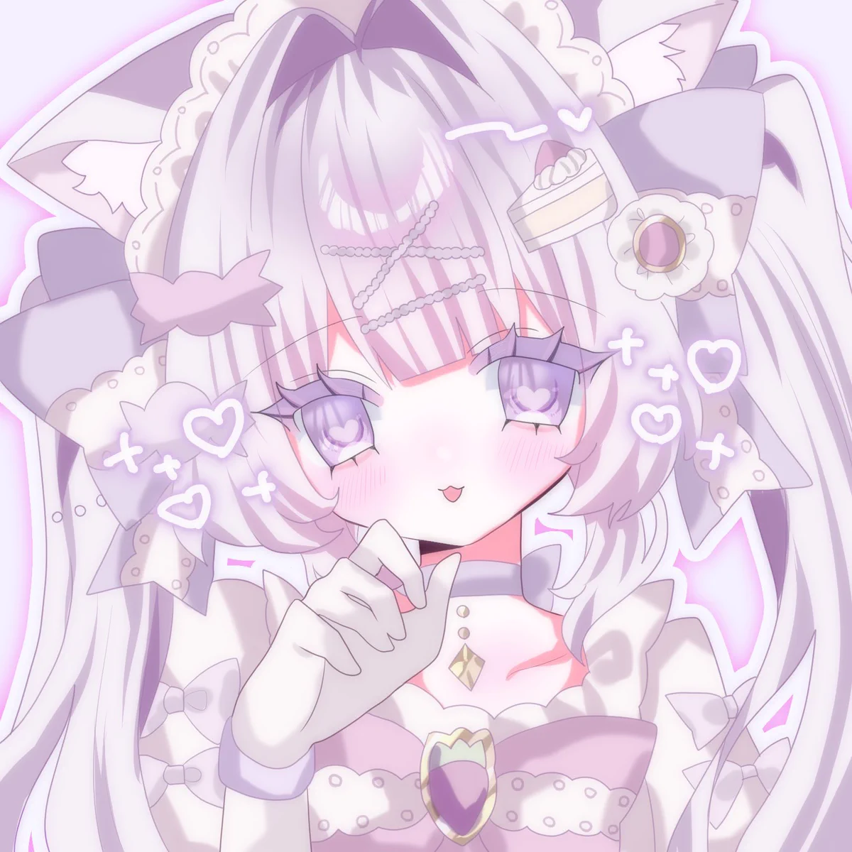 猫々姫にゃむ🍰💜Razz (@nyamu__official) / X