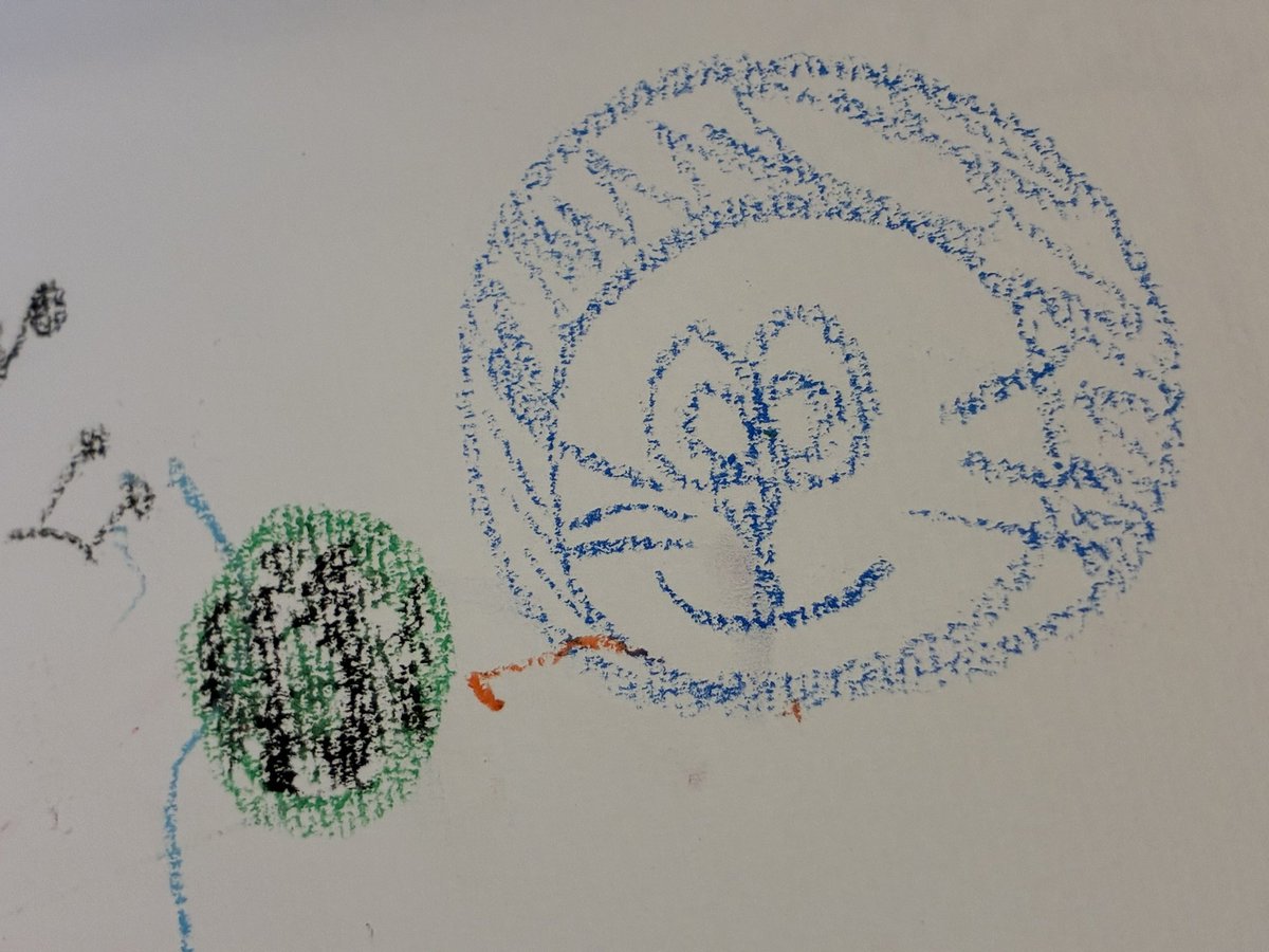 tabi_runfar's tweet photo. お絵描きに便乗して国民的猫型ロボット描きました🐈
あとスイカ🍉 https://t.co/dY46rsZfw7