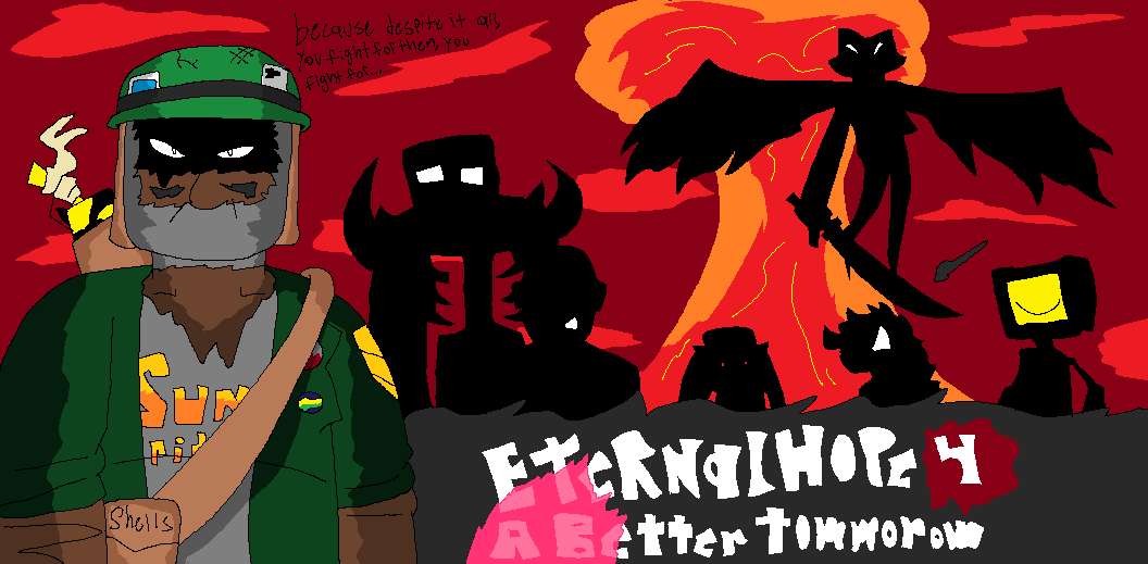 loganheldreth6's tweet photo. ETERNAL HOPE 4 A BETTER TOMORROW 
*a 2009, pursuitcore production* 
Just some milestone 4 art of my oc, love how it turned out https://t.co/GTzUS5ykGA
