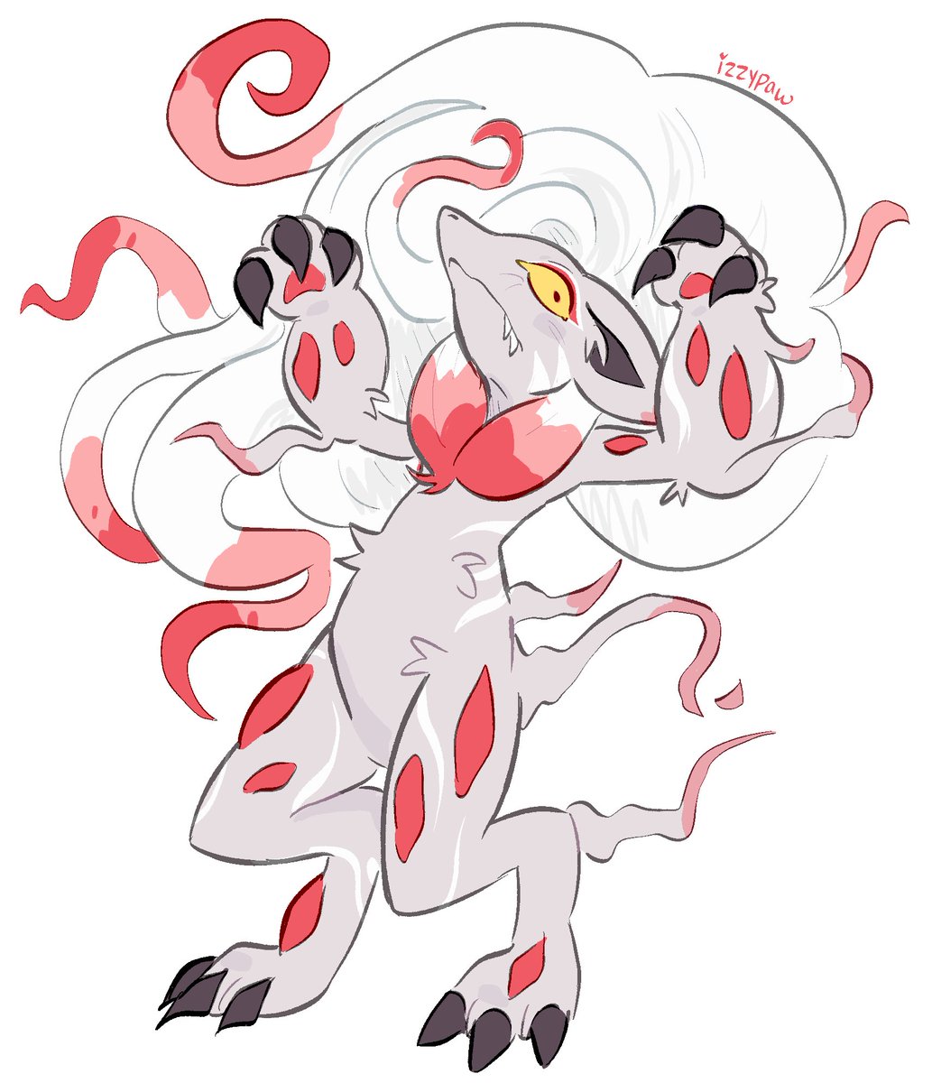 izzypaw_'s tweet photo. hisuian zoroark kofi req ! https://t.co/L6s8p5P5v9
