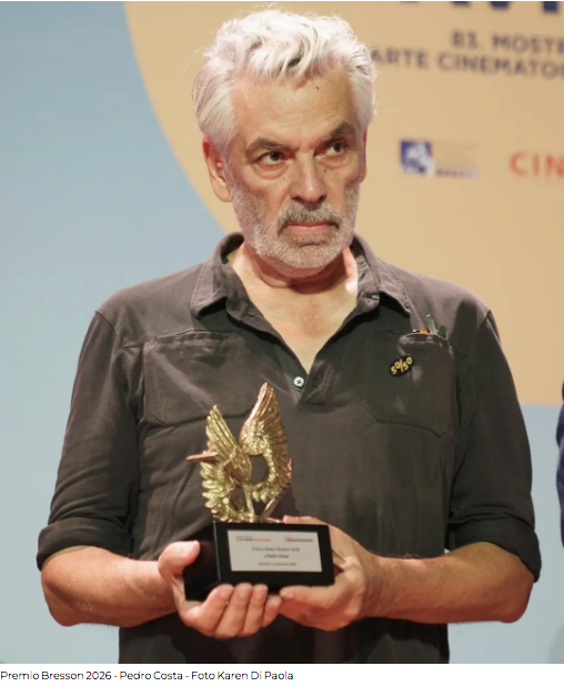 theMummyMa's tweet photo. Pedro Costa's speech today at Venice upon receiving the Bresson Prize https://t.co/Kig8OVEDZF