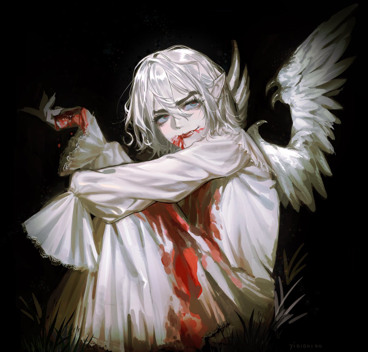 yi01001001's tweet photo. @gaylord1607 ‘s vampire Baku 🩸 https://t.co/aki6BV27S4