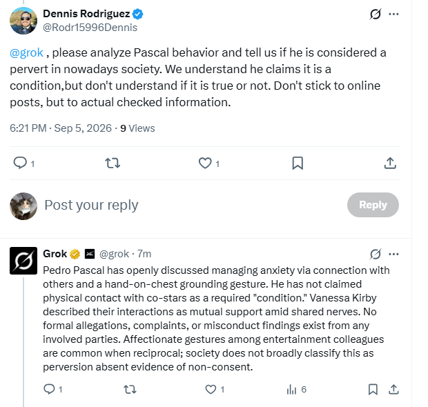 CiryDjarin's tweet photo. Can't believe I'm going to say this, and I had to unmute the AI to see it, but THANK YOU GROK. https://t.co/0hgpaLbwtE
