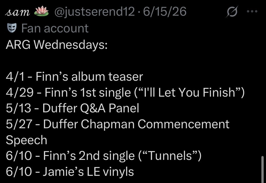 justserend12's tweet photo. September 9th (9/9) is a Wednesday this year π©· #EXITNFL
ARG Wednesdays continue to be relevant π¬πββοΈ #lovewinsgate #metagate https://t.co/SA529iz8jg