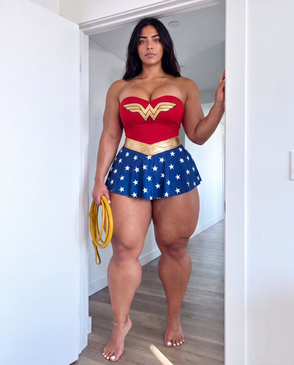 GoddessEmma5w's tweet photo. Wonder Thick Woman.
#tall #goddess #wonderwoman #cosplay https://t.co/bqIVsXu25x