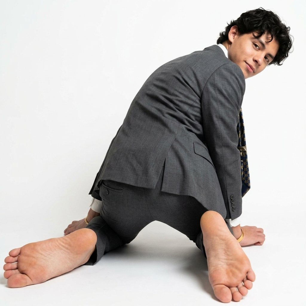 nerferkrxu's tweet photo. Miguel Mora's feet in a suit 😻 https://t.co/1klyGa22rT