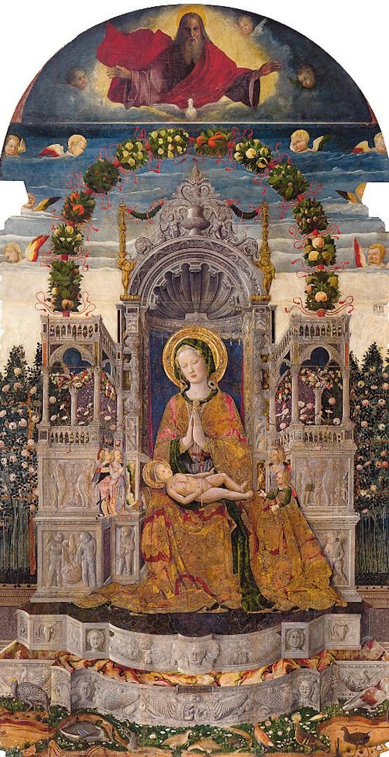 FiatLuxGenesis's tweet photo. Antonio da Negroponte

Madonna and Child Enthroned
1455
Chiesa di San Francesco della Vigna Venice, Italy https://t.co/eDXDtpT5lj