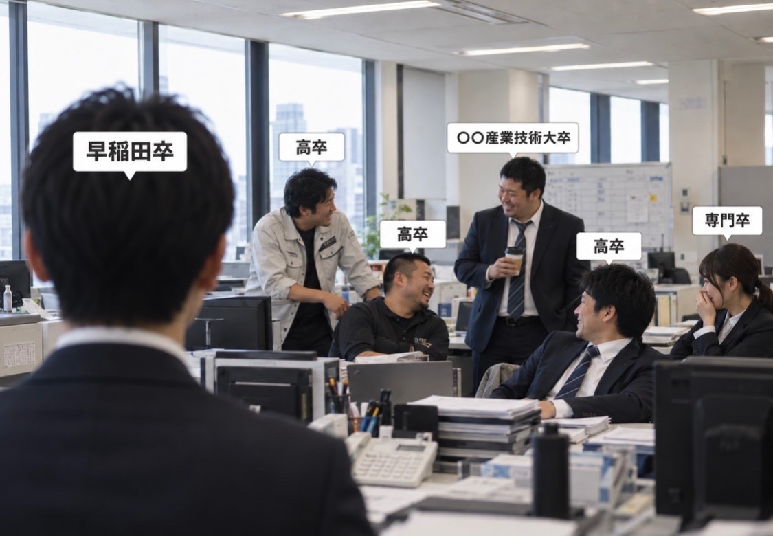 KenTana2020's tweet photo. 友人が言ってたけど高学歴が就職先間違えるとマジで雑談すらキツいらしい https://t.co/2U3SrRfIoX
