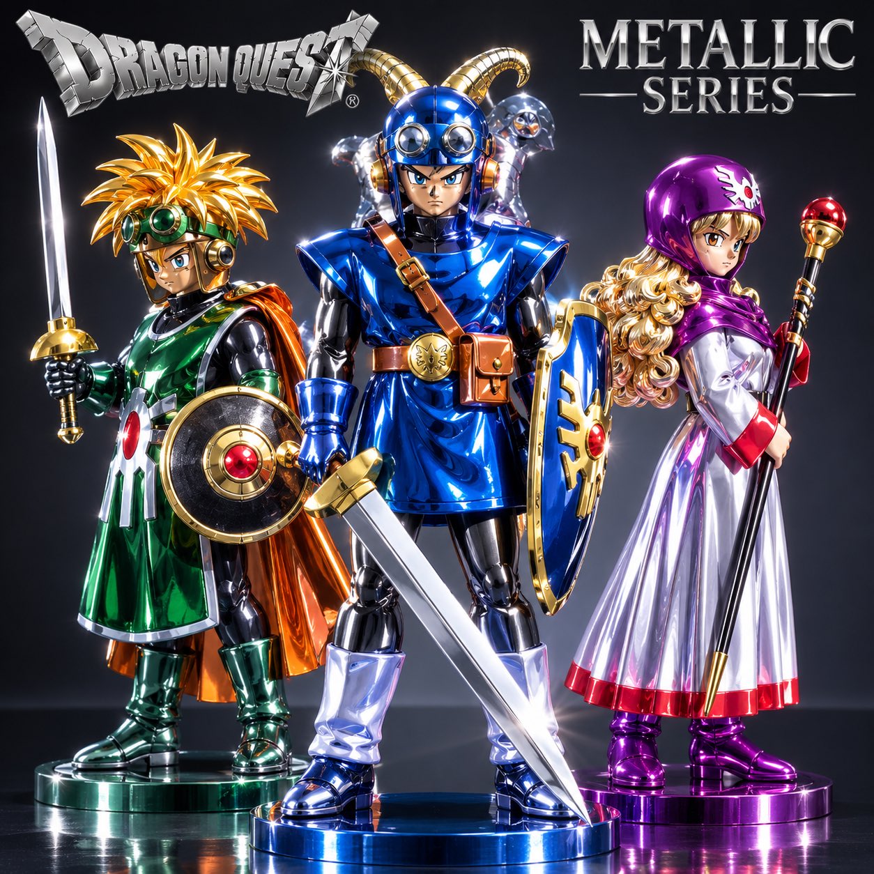 値下げ❌ドラゴンクエスト　 メタリック　リペイント　 サンドアーマーカラー 値下げ❌ドラゴンクエスト メタリック リペイント サンドアーマー