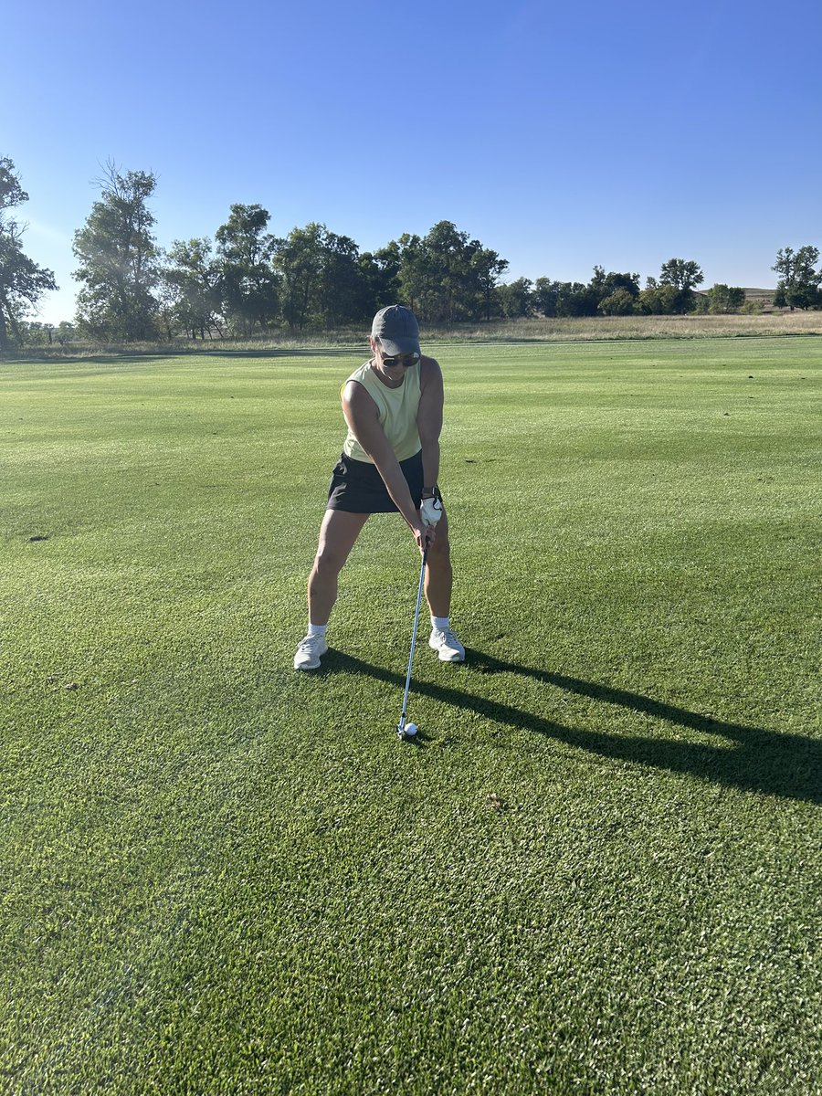 JasonThier's tweet photo. Today I had a rare Saturday off in the Fall and I took advantage of it. Legos with #CharlieL, watched #ZoeZoe and her team win their volleyball game and got 9 holes in with my wife. #NoBadDays https://t.co/fdx9cfxMMb