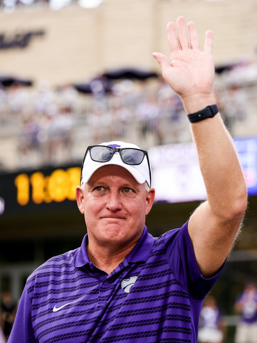 kstatesports's tweet photo. Thank you, Coach Kli. https://t.co/LNrhyiuwnu