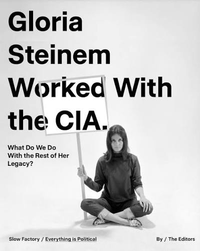 EnglerYves's tweet photo. A former CIA asset who promoted the destruction of Libya & genocidal anti-Palestinian propaganda is okay, but the leading critic of Canadian foreign policy should be cancelled. The reaction of a segment of the Canadian left to Gloria Steinem’s death highlights a glaring imperialist, anti-Palestinian, double standard.

In her twenties Steinem’s political work was funded by the CIA. In 2011 she aggressively hyped (dubious) sexual abuse claims used to justify NATO’s destruction of Libya and two months into the holocaust in Gaza she was lead signatory of a letter promoting Israel’s October 7 mass rape hoax. Fittingly, Steinem was a staunch supporter of aggressive imperialist Hillary Clinton, even smearing young women for supporting Bernie Sanders over Clinton in the 2016 Democratic primaries. Steinheim was photographed with Madeleine Albright, who infamously said killing a half a million Iraqi children was “worth it”, and received a presidential award from the murderous Barrack Obama.

Considering her alignment with liberal imperialism and Zionism, it’s unsurprising Steinheim was lauded on the front of Friday’s Globe and Mail, Wall Street Journal and New York Times (“Indefatigable feminist leader became symbol of the modern movement”, “Gloria Steinem, Feminist Trailblazer, Dies at 92” and “Her Voice, Pen and Vigor Lifted Countless Women”). Knowing the broad outlines of her liberal imperialism and Zionism, Matthew Behrens, Judy Rebick and a slew of other Canadian leftists have also lauded Steinem in recent days. For them her enabling of genocide and liberal imperialism is less important than her role advancing North American feminism. Political gains aren’t linear and individuals have complicated trajectories so there is a case to be made for celebrating Steinem from that standpoint. I’m not sympathetic to that argument, but at least it has some logic.

But when you contrast that argument to how these individuals relate to genuine leftists it exposes stark imperialist, genocidal, power serving, double standards. At a decisive moment, Rebick and Behrens cheer led attacks against me that enabled the reactionary NDP brass to exclude a dynamic anti-imperialist and anti-capitalist campaign from the party’s leadership race.

Among many attacks that aligned with efforts to suppress an activist campaign, Rebick and Behrens repeatedly labelled me “antisemitic”. In a https://t.co/LF1QGB5nCM discussion about the NDP leadership race Rebick suddenly attacked a campaign promoting an anti-capitalist and anti-colonial platform crafted by 45 activists and researchers. She complained, “Yves Engler’s people are trying to take over the chat which is annoying me no end. So just like cool it guys. You just convince us that it’s good he’s not on the platform by trying to take over the chat.” The unelected three person NDP vetting committee was justified in excluding an insurgent leftist campaign because some supporters posted in a chat!

When asked about my exclusion from the race, Rebick claimed, “Yves Engler is the most destructive person I’ve ever known on the left. Ok I’m saying that. The only time I’ve ever seen him in political practice is in disrupting a meeting or harassing a politician.”

For Rebick, Behrens and many other Canadian self-described socialists a CIA asset who supported the destruction of Libya and enabled the genocide in Gaza is okay. But a genuine internationalist and anti-imperialist campaign deserved to be shut down for “antisemitism”, Rwanda genocide denial, pro-Putinism, “harassment” or whatever other claim the mainstream media, NDP brass and its left backers made against a leadership candidate who was not their chosen one. Their double standards are obvious.