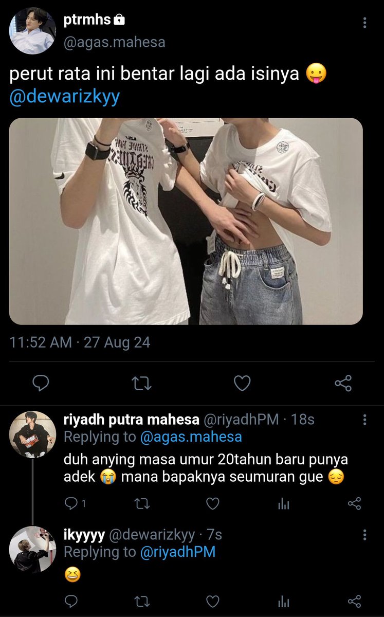 writernomin's tweet photo. nomin mpreg holic 🤗🔥😫🤏 
secinta itu sama jaempreg 🤧 https://t.co/sHsyzV3bjc