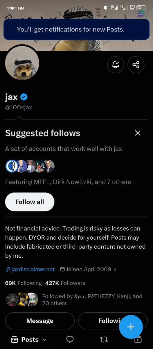 THEWEB3BOY1's tweet photo. @fgspath @100xjax Thank you 

2TUSDiwN6HH3hvCfzac82gsjheoHcqdwPYMn6tDsKHfj https://t.co/TypdPEFajO