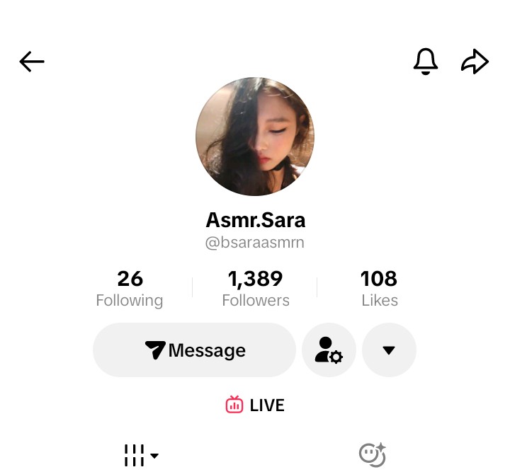 jjeffdude46's tweet photo. Check out ASMRtist Sara for sleep and relaxation live on Tik Tok from 7pm til 11pm pacific. #asmr #asmrsounds #asmrcommunity #tingles #tiktoklive #fypシ゚viral #stress #asmrlive https://t.co/gx48UkEZRv