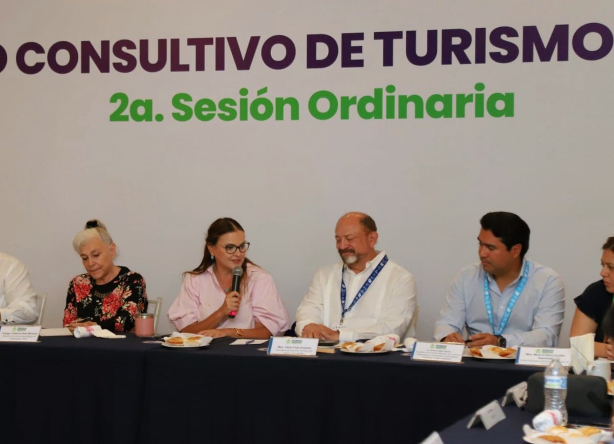 DarioFlota's tweet photo. Participamos en la Segunda Sesión Ordinaria del Consejo Consultivo de Turismo de Mérida. 🤝

El Ayuntamiento presentó su Estrategia Municipal de Turismo y acciones para fortalecer el sector en el segundo semestre.

#RenacimientoMaya #Yucatán https://t.co/wLJ1xFE2SN