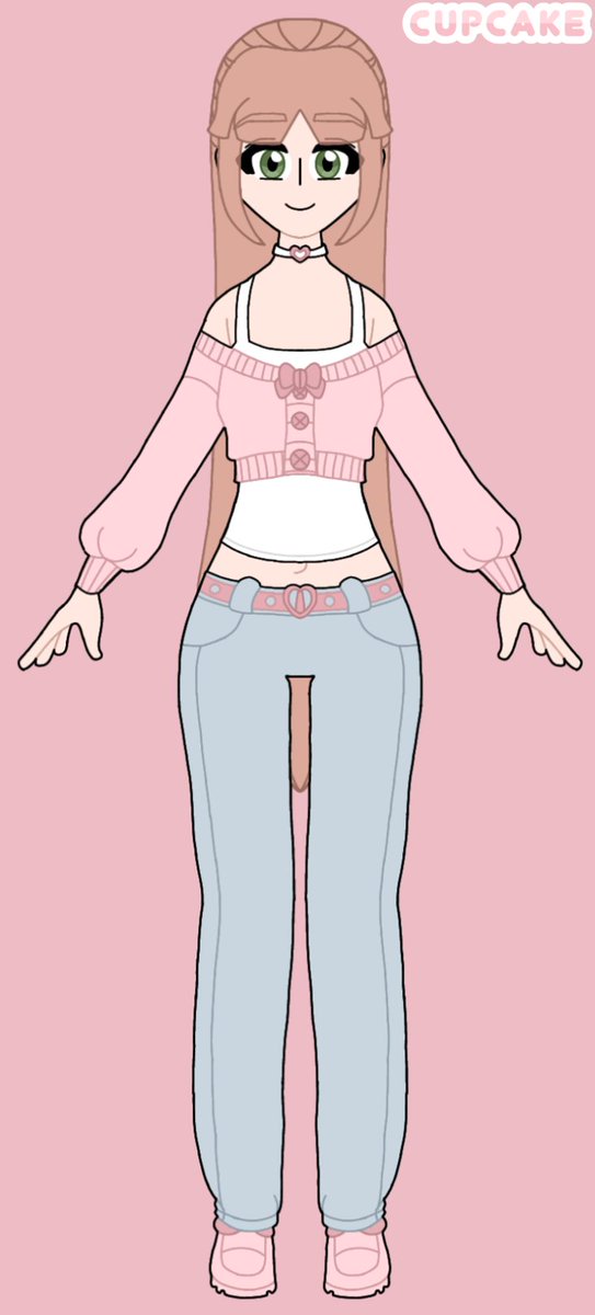 CupcakeTheDemon's tweet photo. Heres the human version too. https://t.co/myprcCSUaN