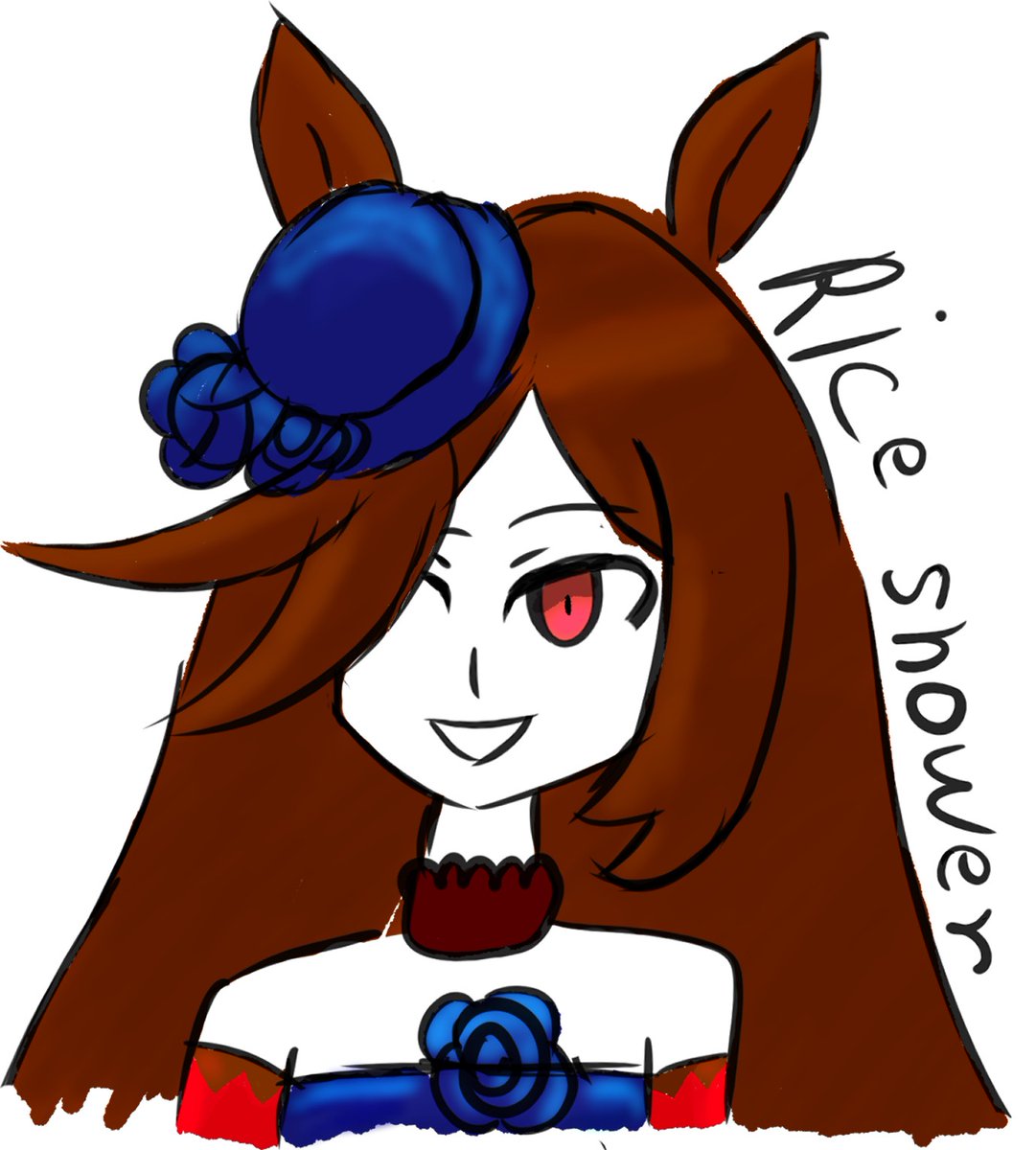 AyaYokiVT's tweet photo. i drew rice shower from umamusume pwp🤍
i love her personality and how gentle she is, so she was really fun to draw
there’s still a lot i want to improve, but comparing this to my older drawings makes me feel like i’m finally making progress☁️
reference was used but on my own way https://t.co/puVSptXS61