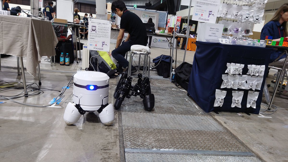 kuquri_jp's tweet photo. Maker Faire Tokyo 2日目、準備完了です！ #MFTokyo2026 https://t.co/BX1Z4O69VQ