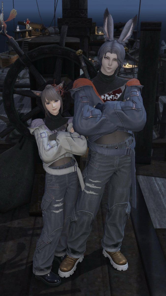 tanshan888's tweet photo. おそろいしてくれるうさお先生に感謝
#うさお #FF14 https://t.co/ueAr3T12EZ