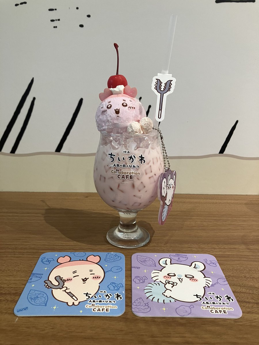 THEGUEST_sby's tweet photo. #映画ちいかわ                
 人魚の島のひみつ🏝️
Collaboration CAFE　渋谷PARCO店

9/6（日）オープンいたしました。

カフェは事前予約で満席のため、ご予約されたお客様のみご入店いただけます。

ご予約のお客様は、予約時間の10分前には店頭にお越しください。

カフェ詳細はコチラ↓

https://t.co/sCWw5tpvDA

#ちいかわ               
#chiikawa
#渋谷PARCO

物販はフリー入場となりますが、混雑時は待機列を形成する場合がございますので予めご了承くださいませ。