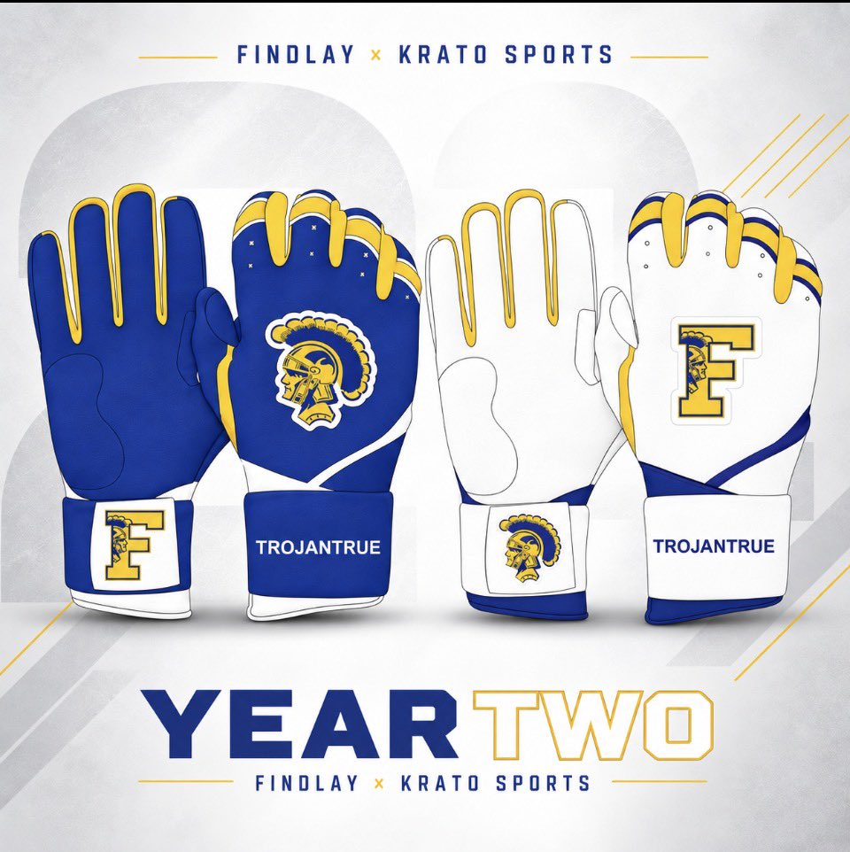 Krato_Sports's tweet photo. Year Two. Same standard. Bigger energy. 
Proud to have Findlay Baseball back with Krato Sports for another season.
FINDLAY × KRATO SPORTS https://t.co/9c3vsrbX14