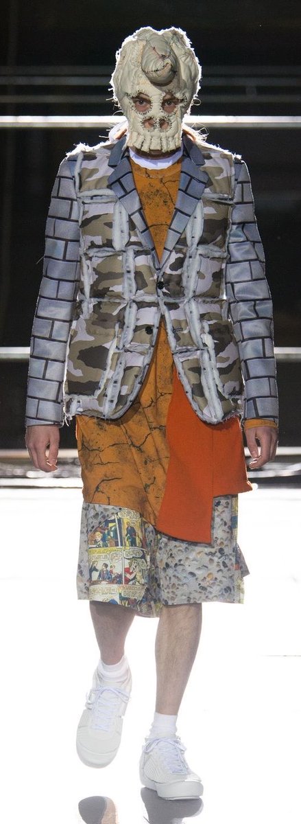 DraftFits's tweet photo. Does Ye know about Comme Des Garçons Homme Plus Fall 2018? https://t.co/jfRazvxDsm