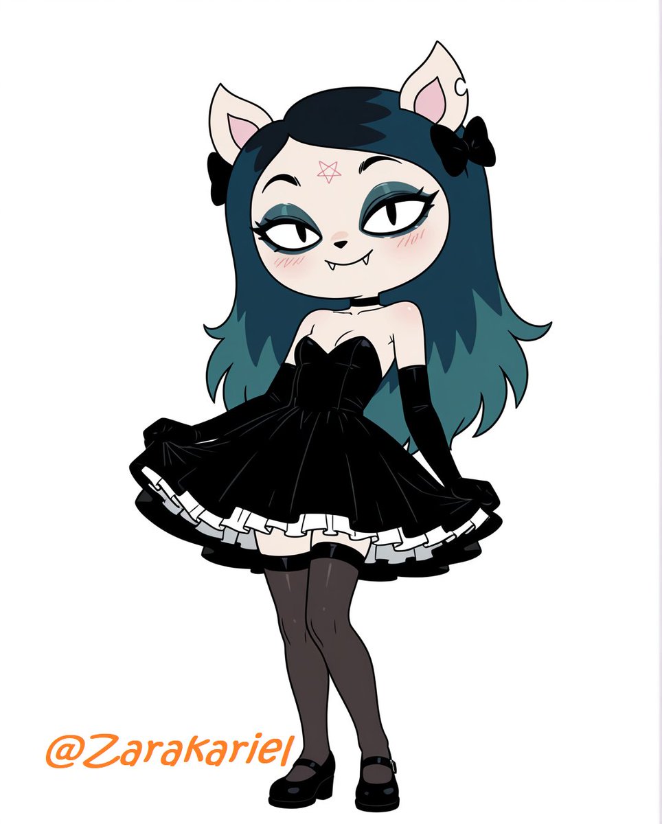 Zarakariel02's tweet photo. Claire de The Summoning en modo lolita gótica 😏🖤
Vestido negro con volantes, orejas y esa sonrisita con colmillos
La invocadora más cute y peligrosa
¿Te atreves a acercarte?
#Claire #TheSummoning #GothLolitaClaire https://t.co/cyaTipCw6r