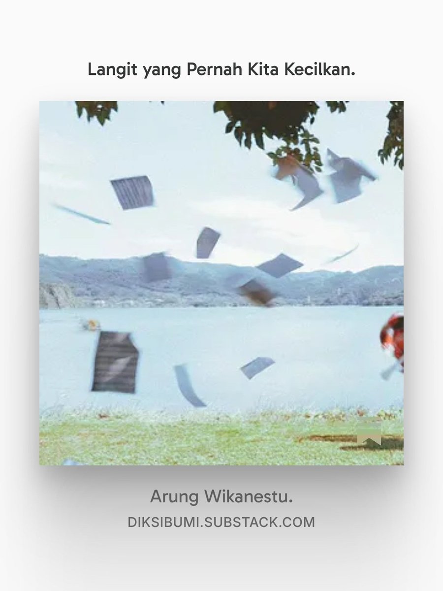 Writeaprose's tweet photo. Dulu, aku ingin menjadi banyak hal. https://t.co/NLxyvW8sY6