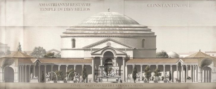ConsulofRome_'s tweet photo. Reconstructions of the magnificent buildings of Constantinople by Antoine Helbert https://t.co/kG45vzDj9B