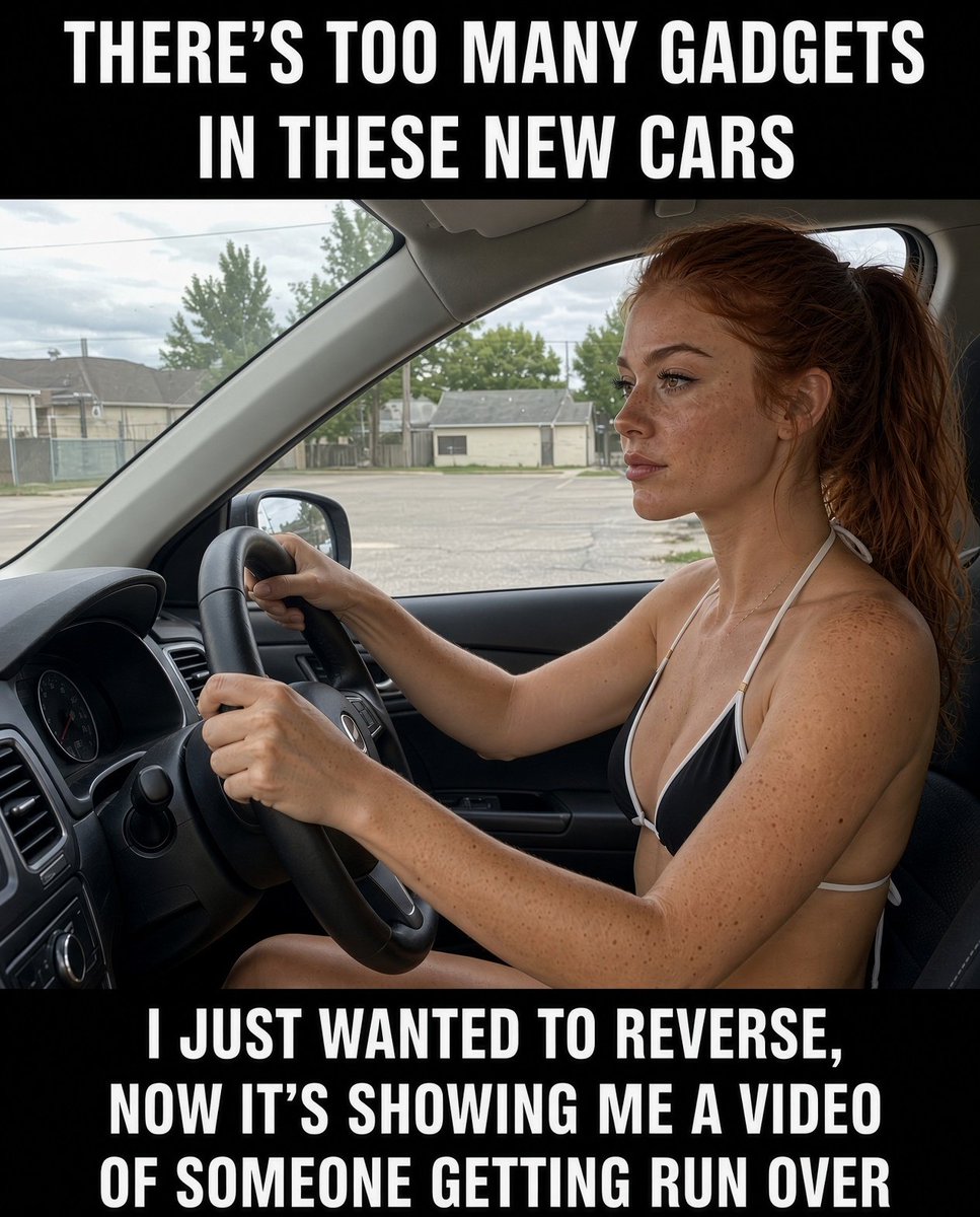 kitsycomics's tweet photo. Team “ginger girls are dumb” 🥴
VS
Team “ginger girls can’t drive” 🚗

I made a meme that lets both of you win 🏆 https://t.co/VxqLuPZiYM