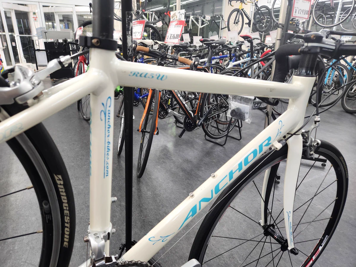 【川口市引き取り限定】ANCHOR ロードバイク ホワイト サイクリー川越店 on X: 