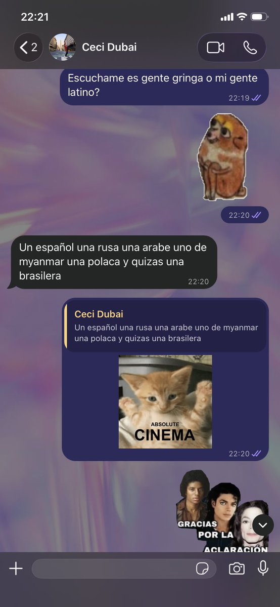 nxdclmn's tweet photo. Tranqui la cena que se viene anda a saber que hablaré con esa gente https://t.co/ar15U1PlH0