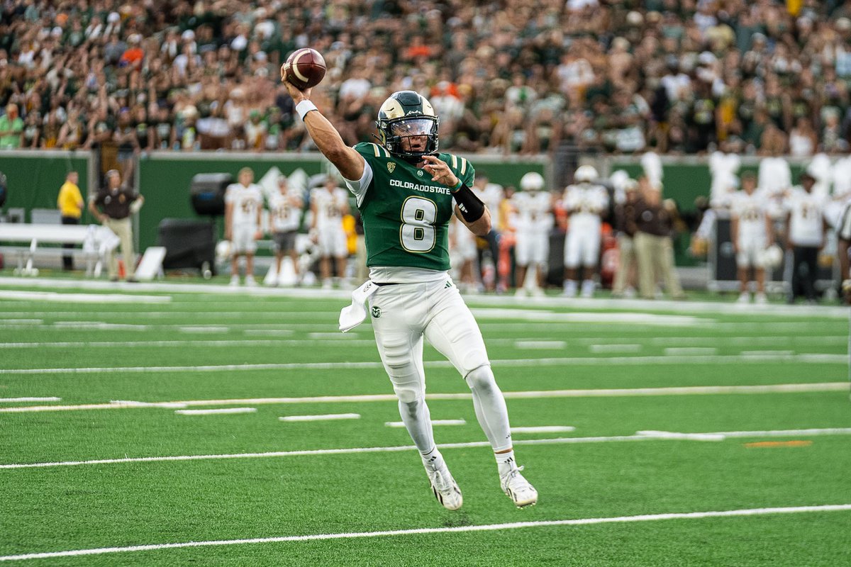 NCAAFNation247's tweet photo. Week 1 Performance

QB Hauss Hejny - Colorado State

• 214 Passing yards 5 TDs
• 39 Rushing yards https://t.co/08gyESW6uC
