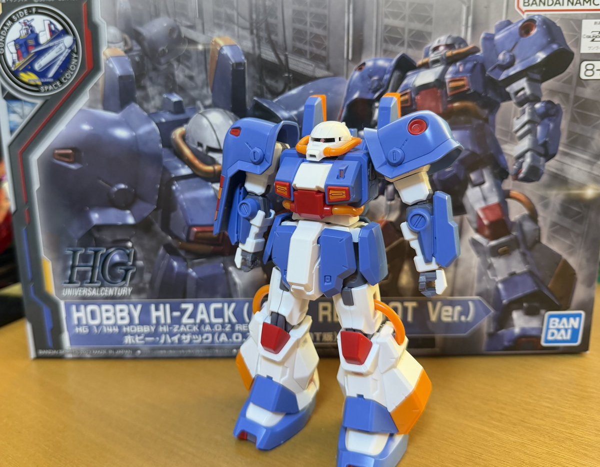 tainogangan's tweet photo. hgホビーハイザック完成！！
#ガンプラ好きと繋がりたい https://t.co/guqBDOFBtn