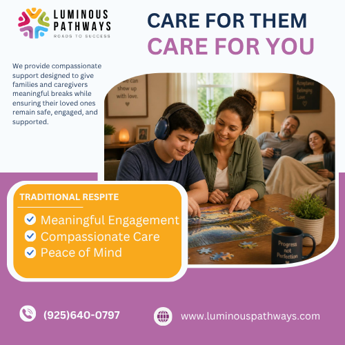 LP_ways's tweet photo. A little support can make a big difference for the entire family.
📞 (925) 640-0797
✉️ admin@lpways.com
#LuminousPathways #TraditionalRespite #RespiteCare #CaregiverSupport #DisabilityServices #SpecialNeedsFamilies #AutismSupport #FamilySupport #CaregiverWellness https://t.co/bE3JIekg9c
