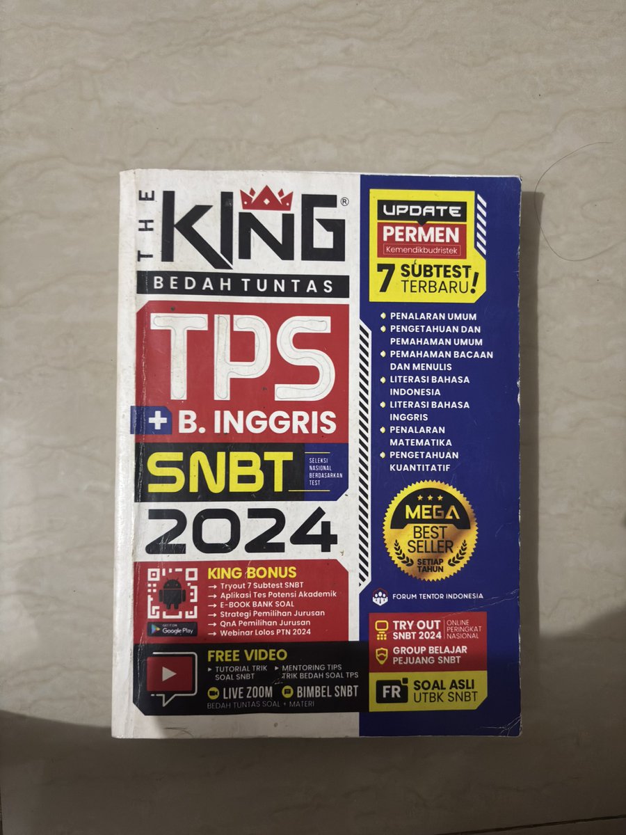 gabychristable's tweet photo. jual buku the king 2024
30k aja yg mau langsung dm aja ya https://t.co/Y8yG5rQDVm