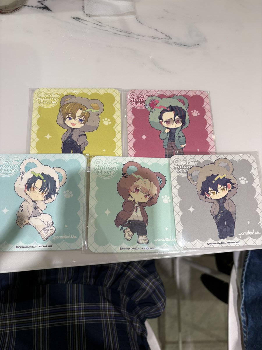 ayq_xb's tweet photo. 【交換】パラライ Paradox Live コラボカフェ コースター アクスタ 特典

譲→画像のもの

求→同種アレン

本日池袋手渡しの方優先です。郵送も可◎
お気軽にお声掛けくださいませ。 https://t.co/TPcj9sOe9M