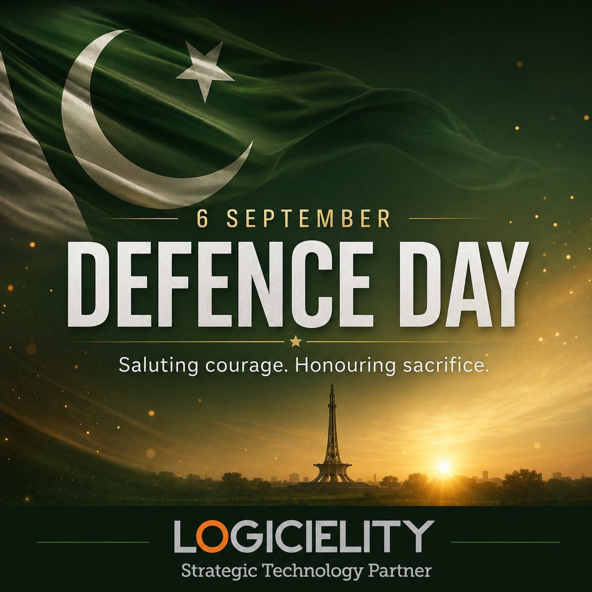 logicielity's tweet photo. Grateful for the peace they secured.
Optimistic about what Pakistan build next. 

#defenceday2026 https://t.co/M2hXvCFrrc