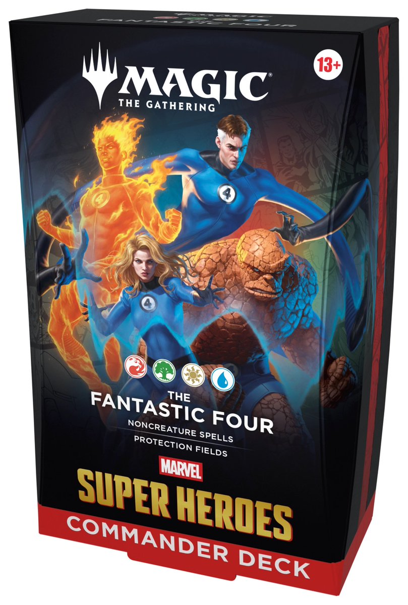 OpkilRy's tweet photo. #EDH has anyone been a slow gamer like me and checked out the Fantastic Four Precon? 1/? https://t.co/zBVIALUN0v