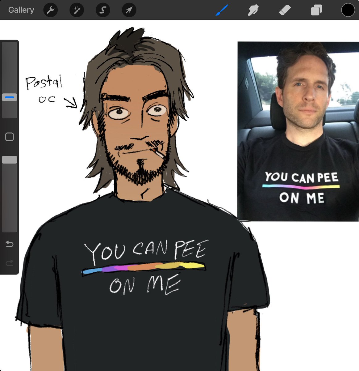 ferociousfart36's tweet photo. This is my postal oc I made in 20 minutes. His life means nothing to me #postaloc https://t.co/IFyalsU6O6