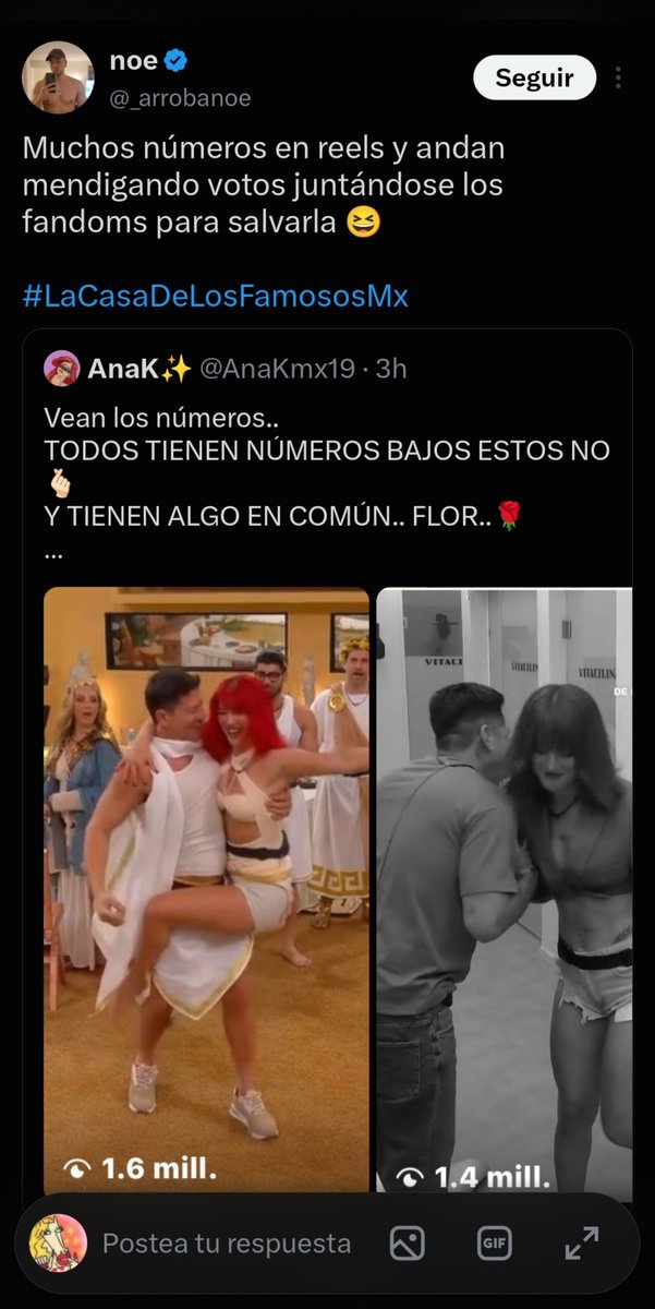 llegaramarzo's tweet photo. Entro y veo a las ex fans de victiflor peleando con las fans q quedan d victiflor JAJJAJAJA se les aviso q esto iba a pasar. Q puta gozada #lacasadelosfamososmx https://t.co/pbuKxz3hV9