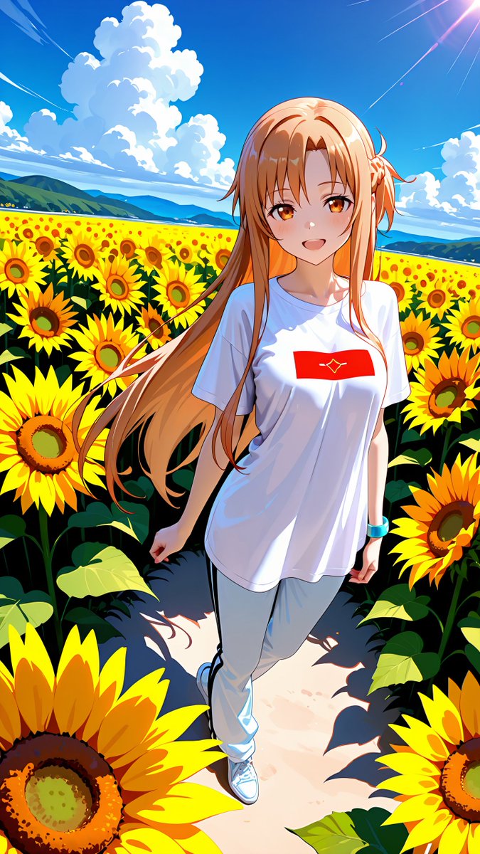 EdwardW71886's tweet photo. Asuna Yuuki in a flower garden 
#swordartonline #asuna https://t.co/6d8vFMonvi