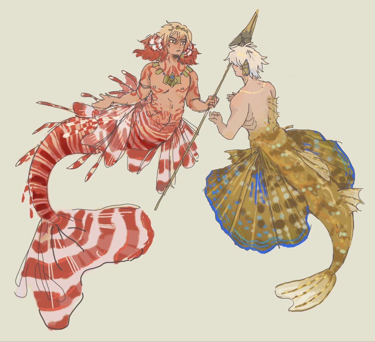 calico_fiish's tweet photo. [Day 1] AAAA MERPHAIDEI!! #phaidei #phaideiweek2026 https://t.co/JfEeE2QfmE