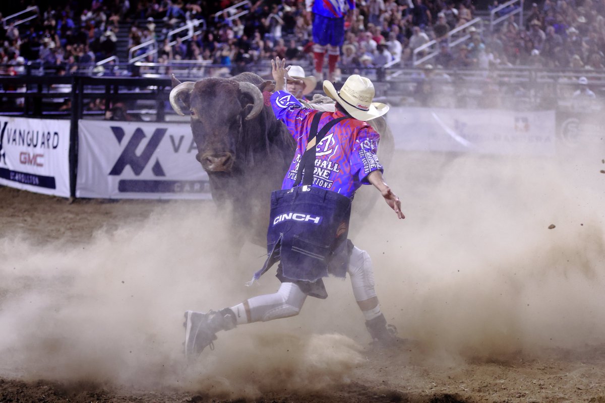 AllSportsLB's tweet photo. what an exciting bull riding event at the bill weaver arena last night ..... https://t.co/PA55hYX4xp