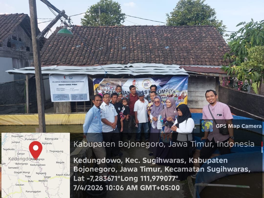 DouWaki1980's tweet photo. Akses informasi tentang Cara Distribusi Ikan yang baik (CIDB) di Pokdakan Artomoro, Desa Trate, Kec. Sugihwaras, Kab. Bojonegoro tgl. 07/04/2026 https://t.co/g5kTQao9Yy